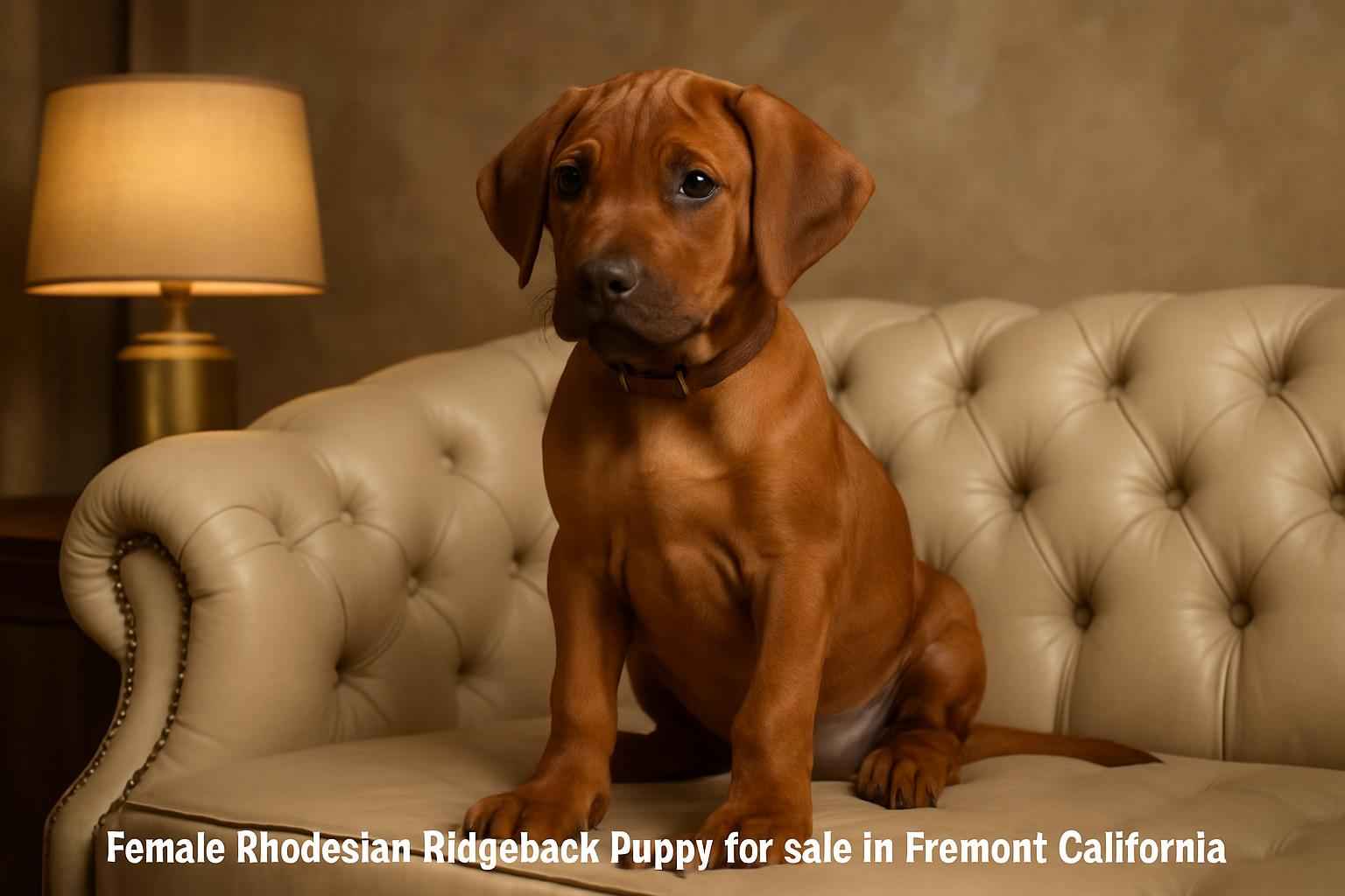 Female Rhodesian Ridgeback Puppy for sale in Fremont California