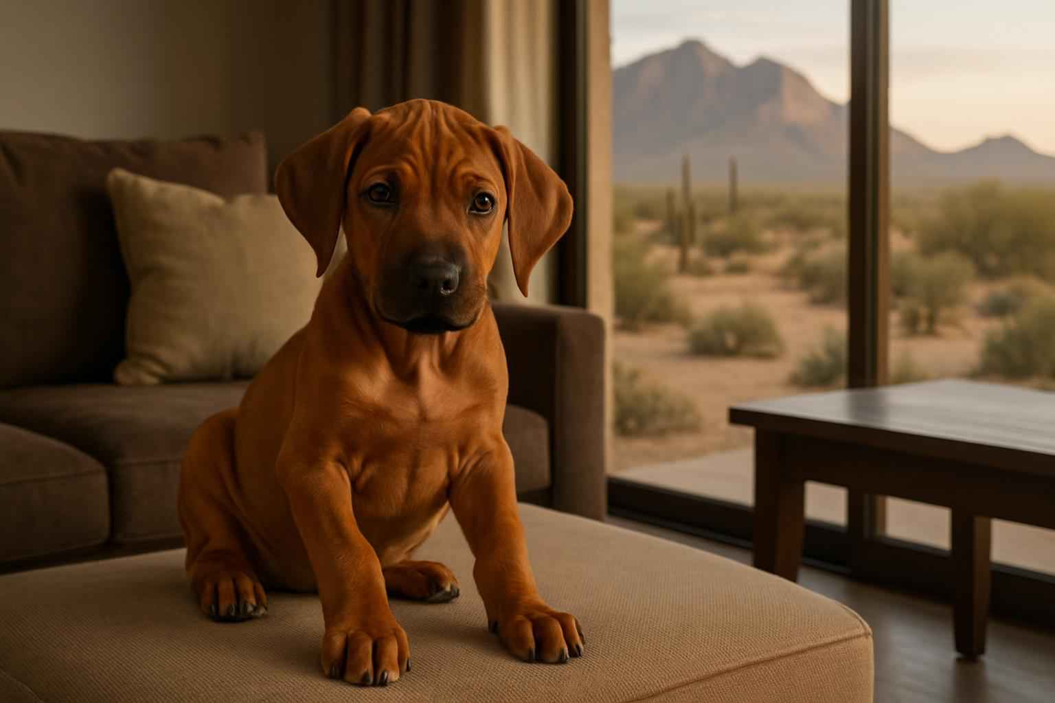 Male Rhodesian Ridgeback Puppy for Sale in Casa Grande Arizona