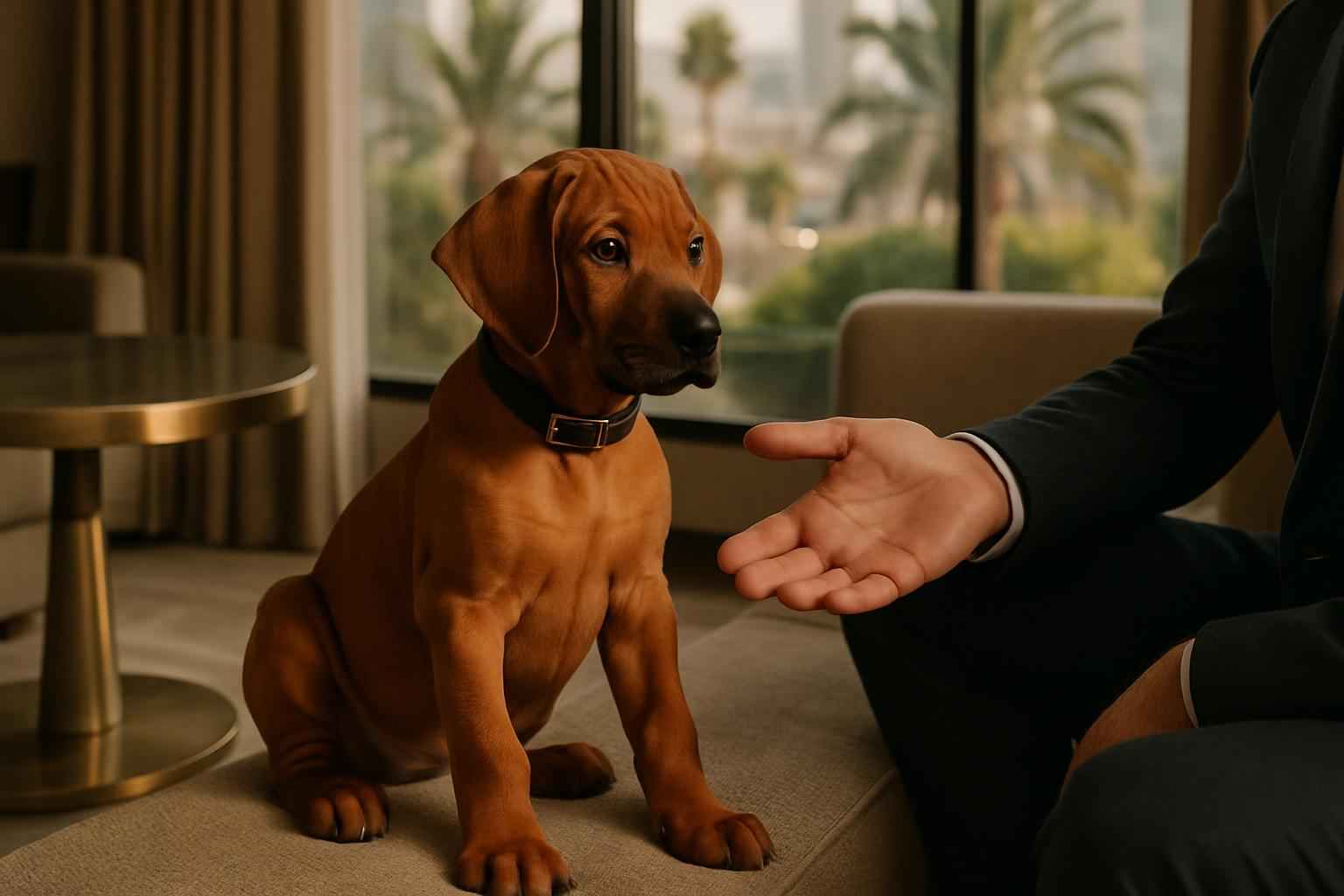Male Rhodesian Ridgeback Puppy for Sale in Los Angeles California