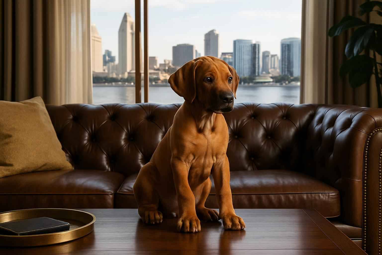 Male Rhodesian Ridgeback Puppy for Sale in San Diego California