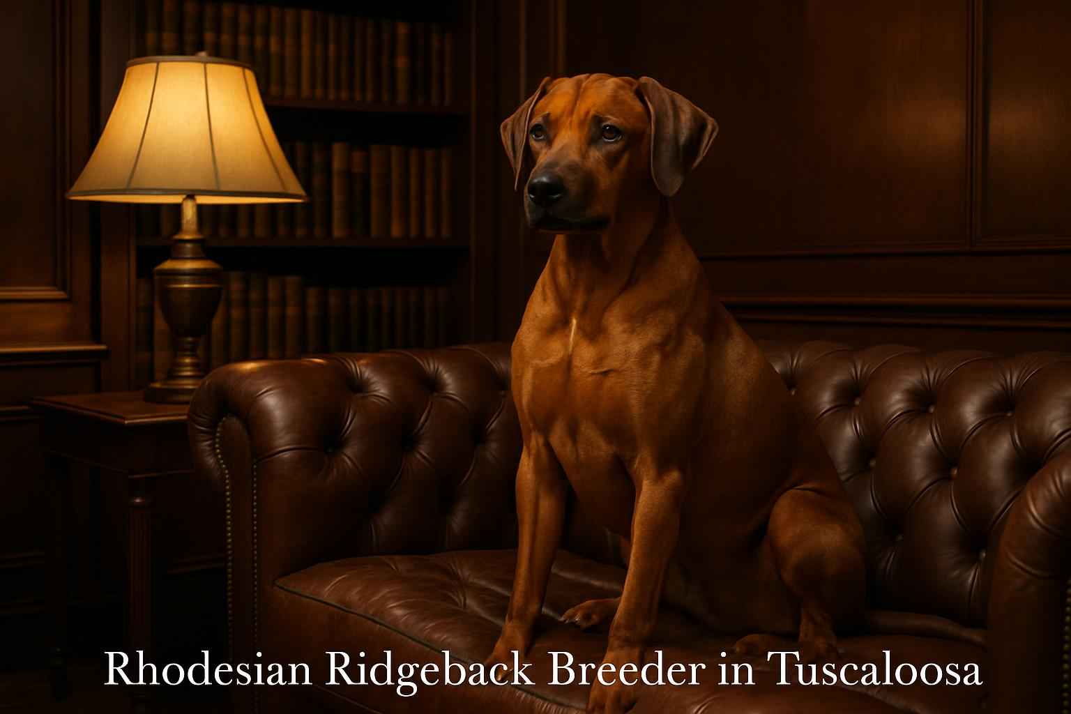 Rhodesian Ridgeback Breeder in Tuscaloosa Alabama