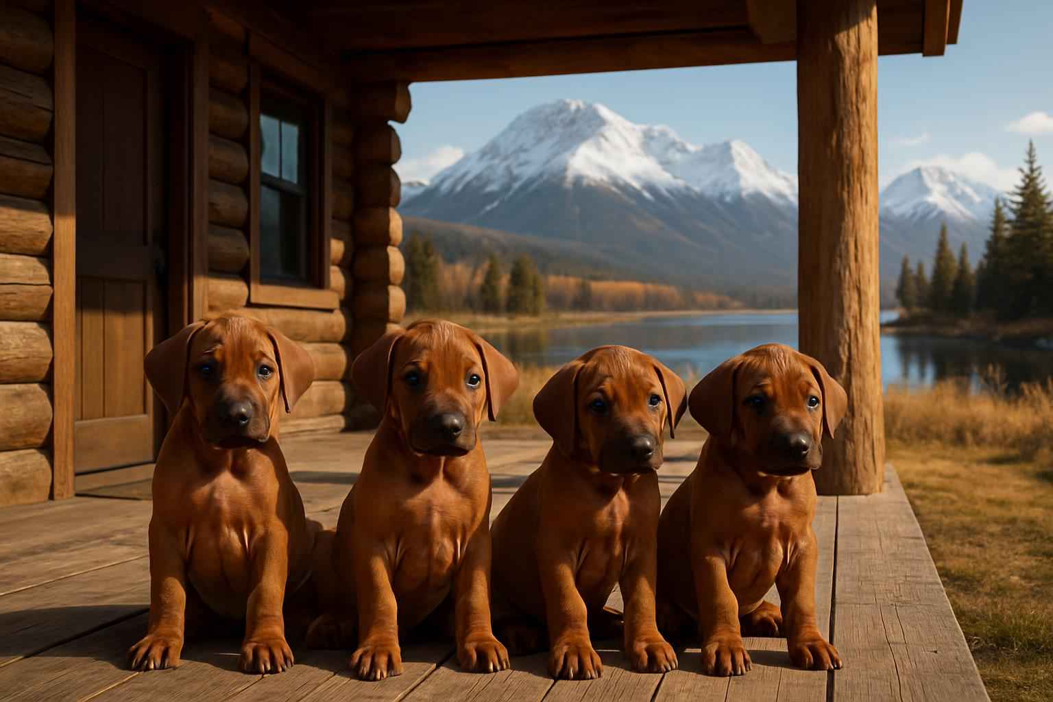 Rhodesian Ridgeback Puppies Available Now in Meadow Lakes Alaska