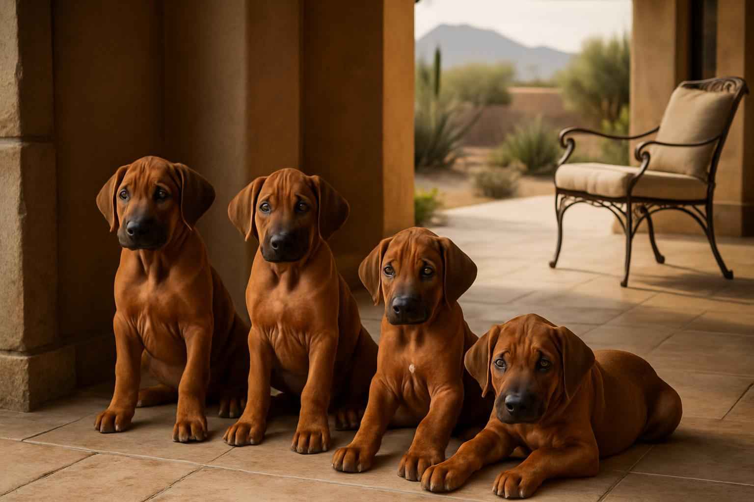 Rhodesian Ridgeback Puppies Available Now in Queen Creek Arizona