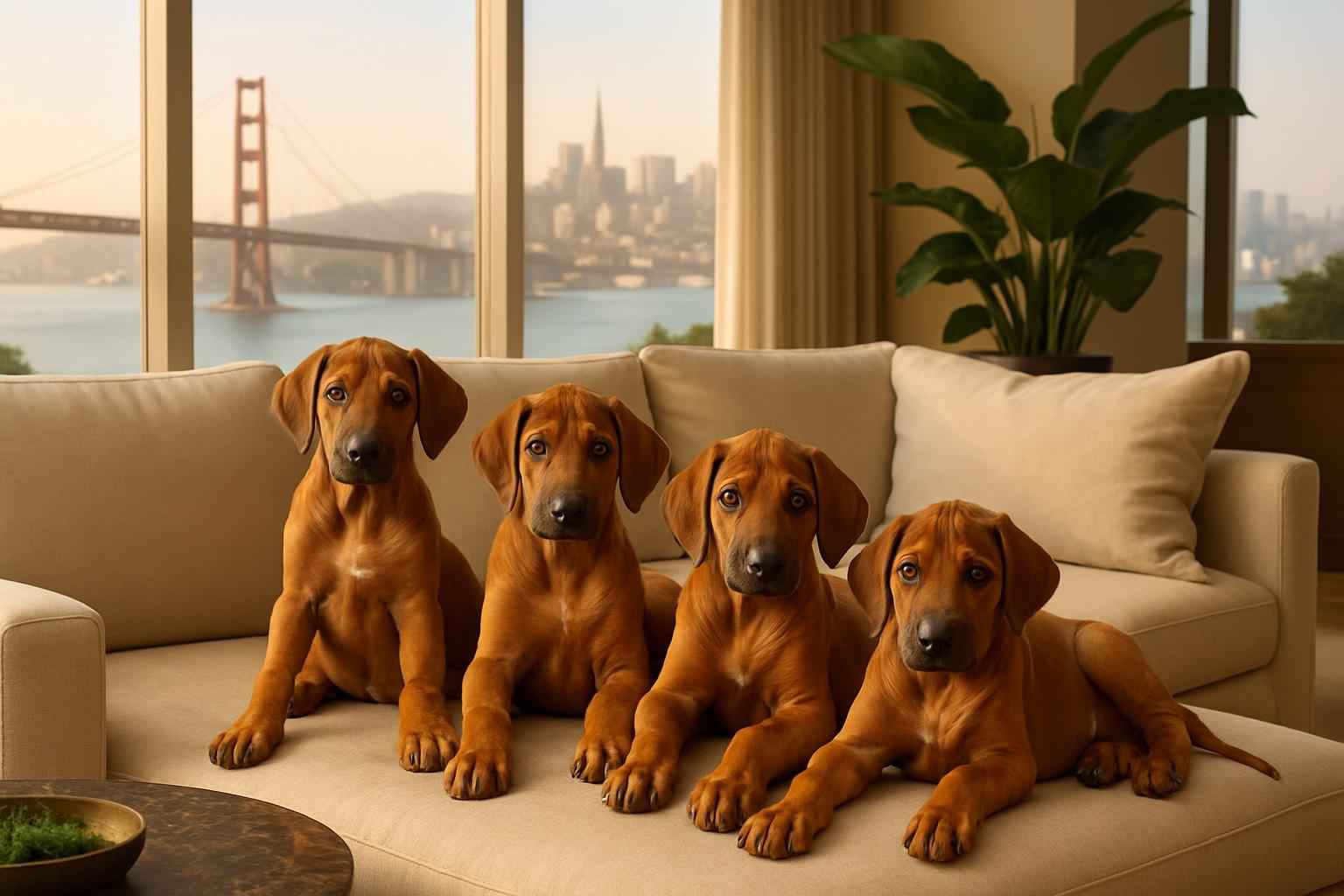Rhodesian Ridgeback Puppies Available Now in San Francisco California