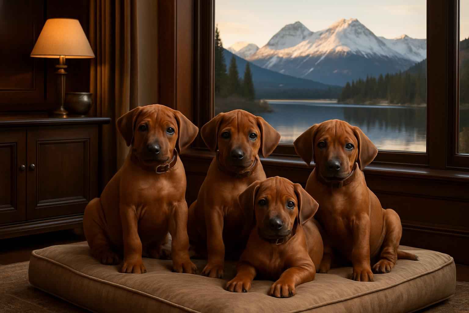 Rhodesian Ridgeback Puppies Available Now in Steele Creek Alaska