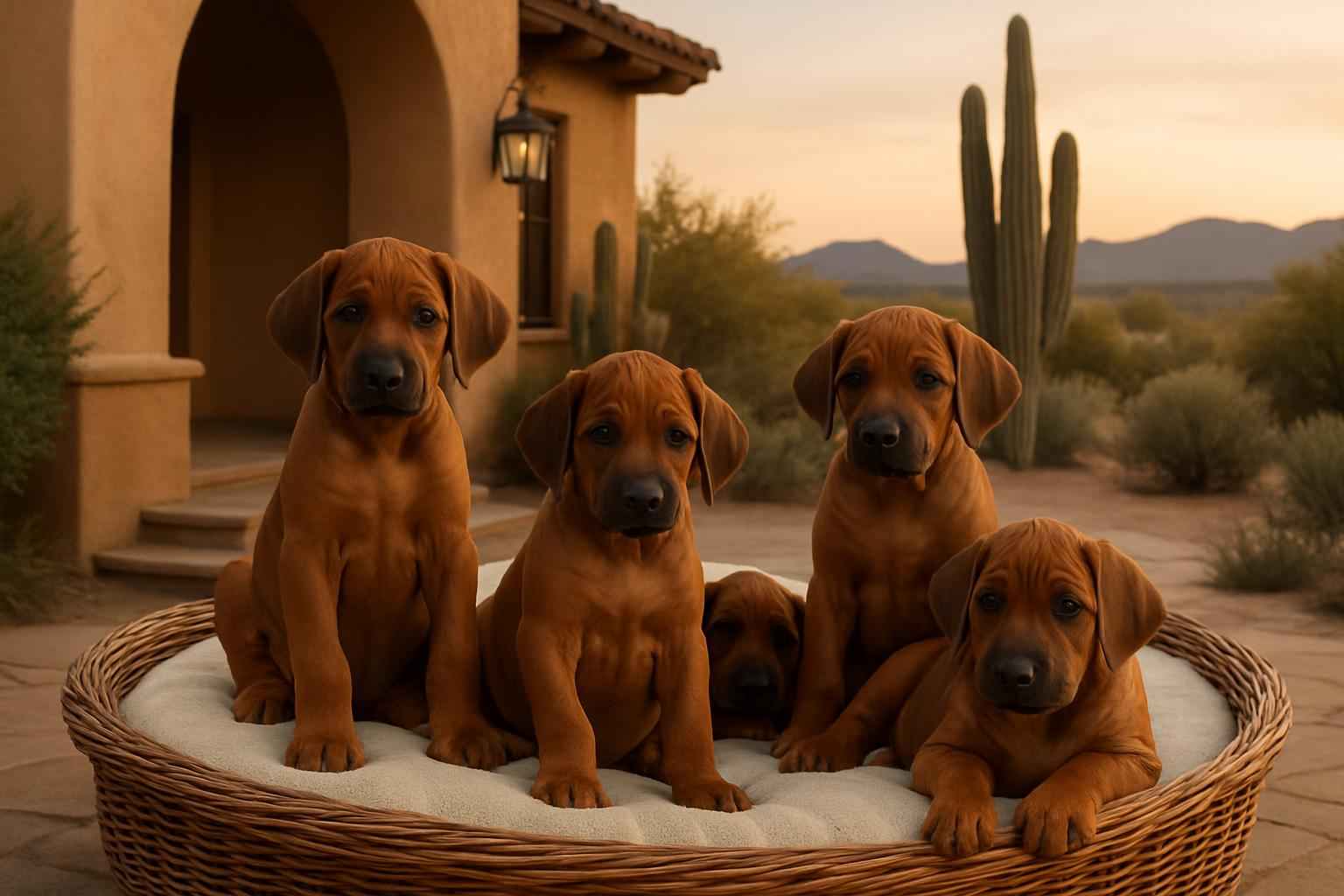 Rhodesian Ridgeback Puppies Available Now in Yuma Arizona