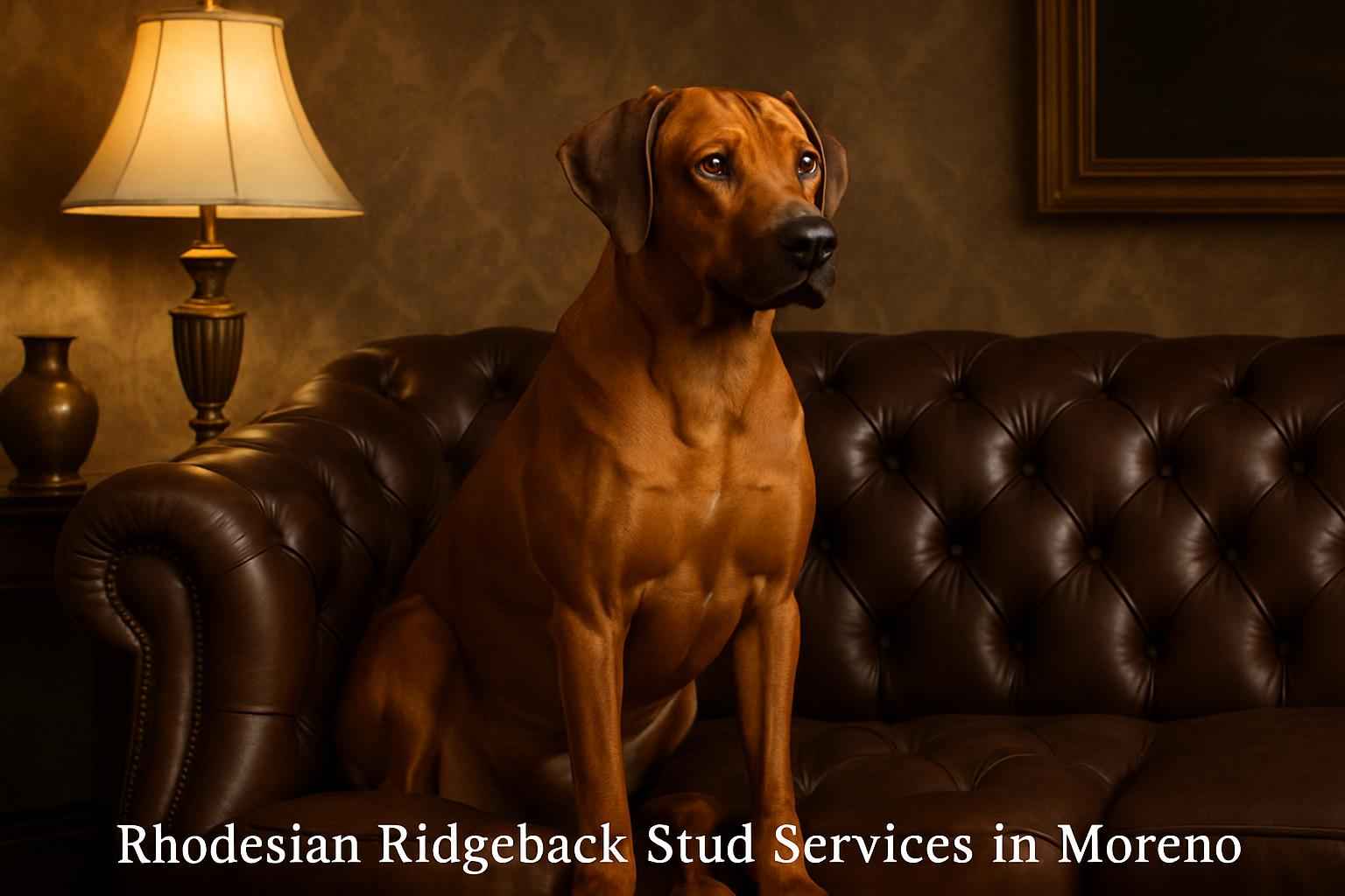 Rhodesian Ridgeback Stud Services in Moreno Valley California