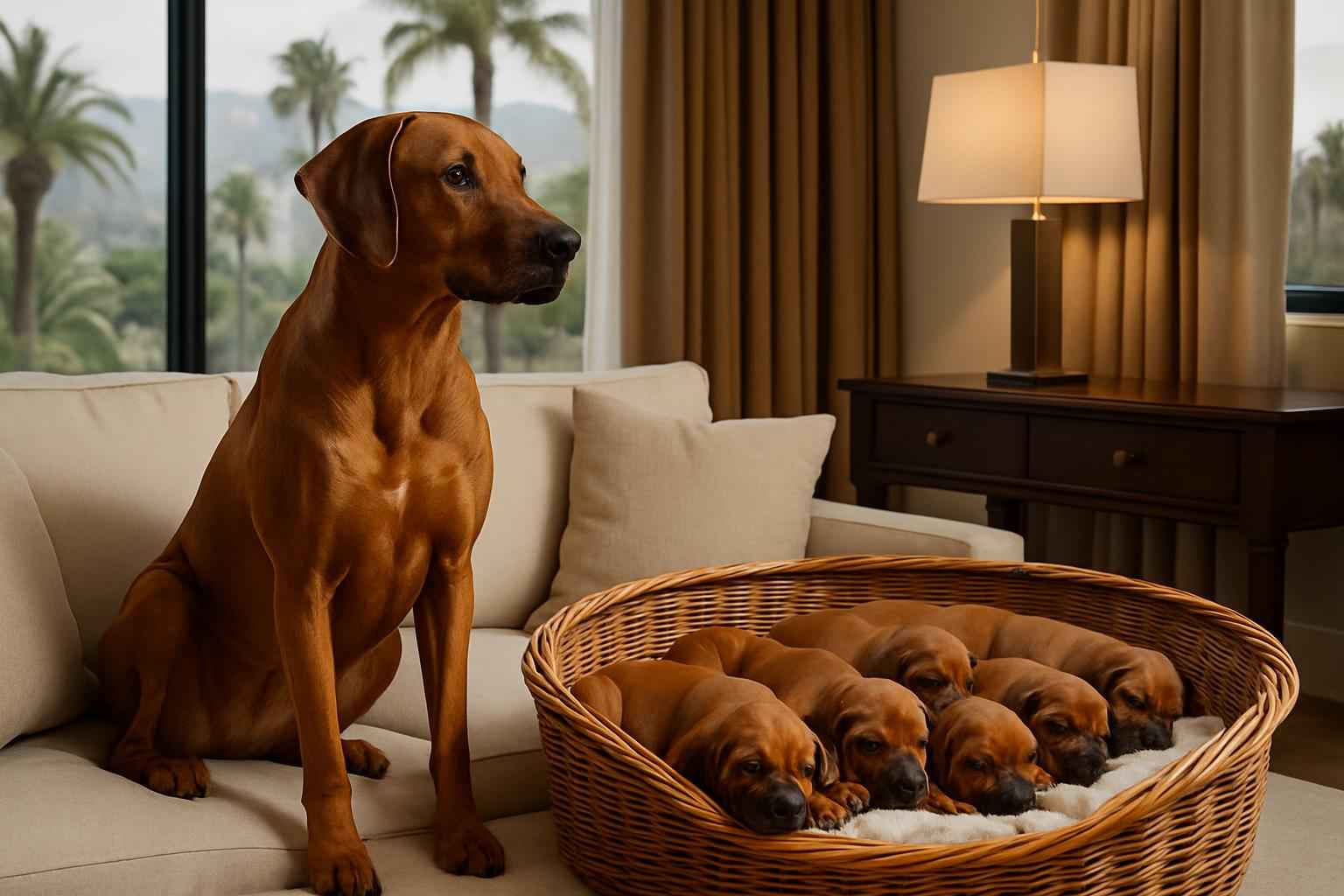 Upcoming Rhodesian Ridgeback Litter For Sale in Los Angeles California