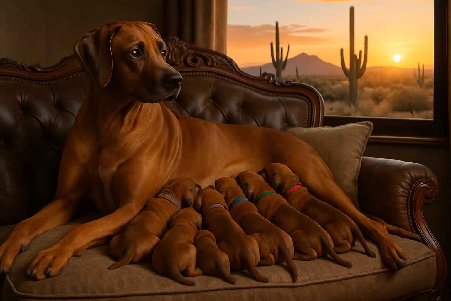 Upcoming Rhodesian Ridgeback Litter For Sale in Maricopa Arizona
