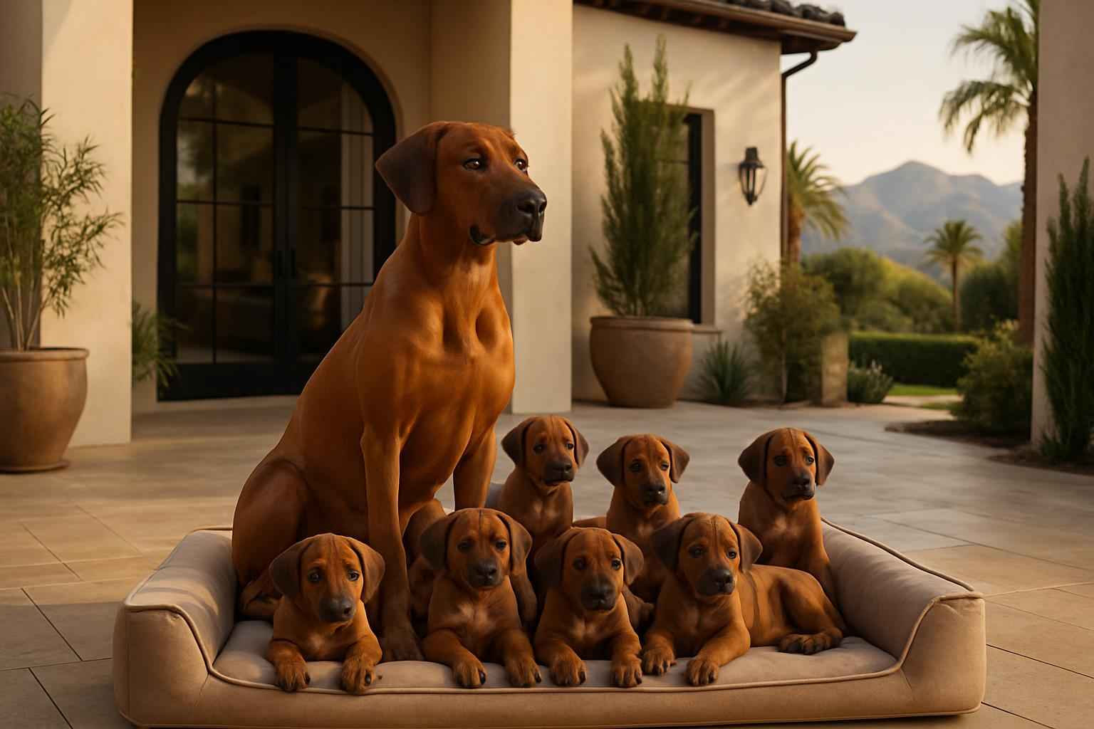 Upcoming Rhodesian Ridgeback Litter For Sale in San Bernardino California