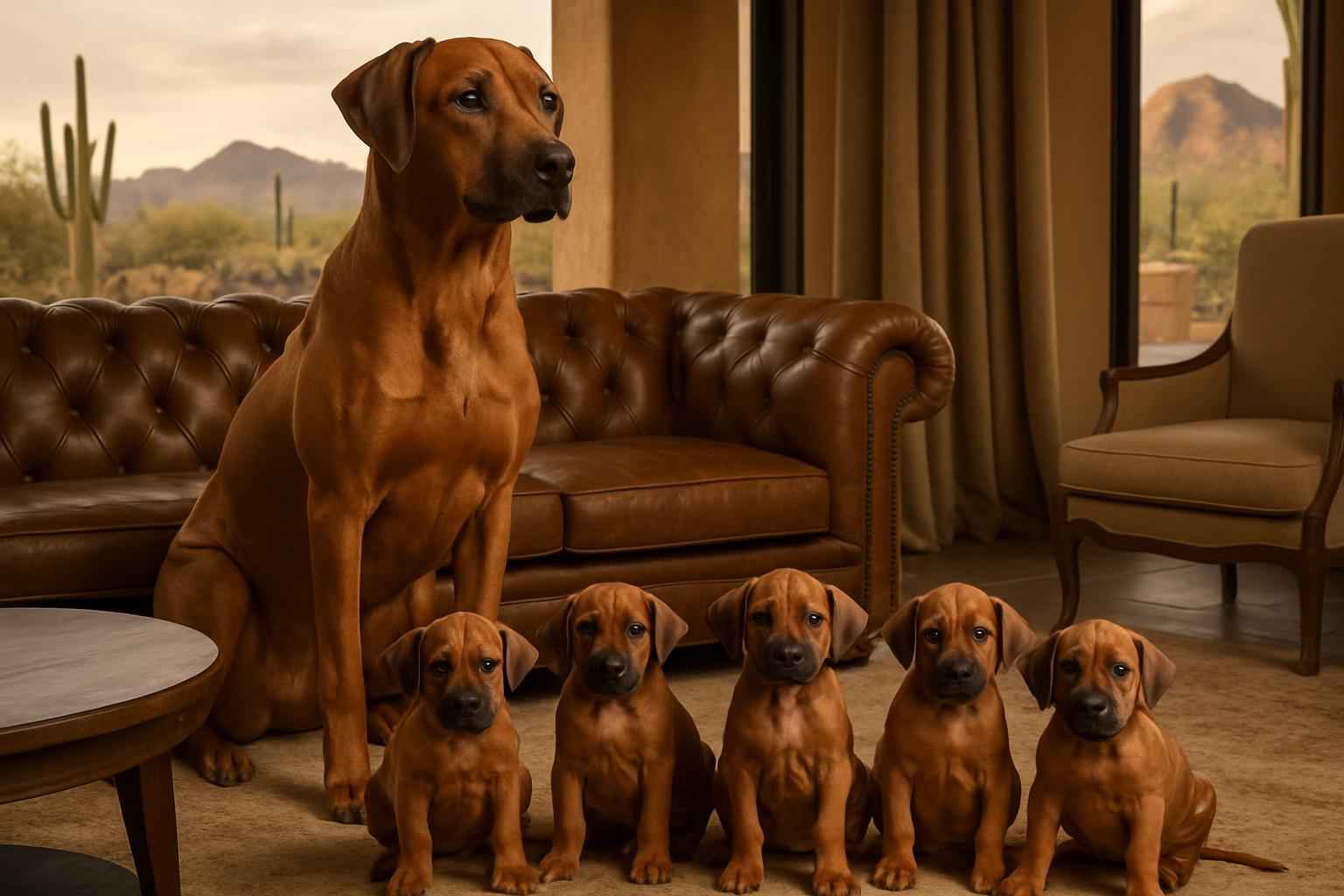Upcoming Rhodesian Ridgeback Litter For Sale in Yuma Arizona