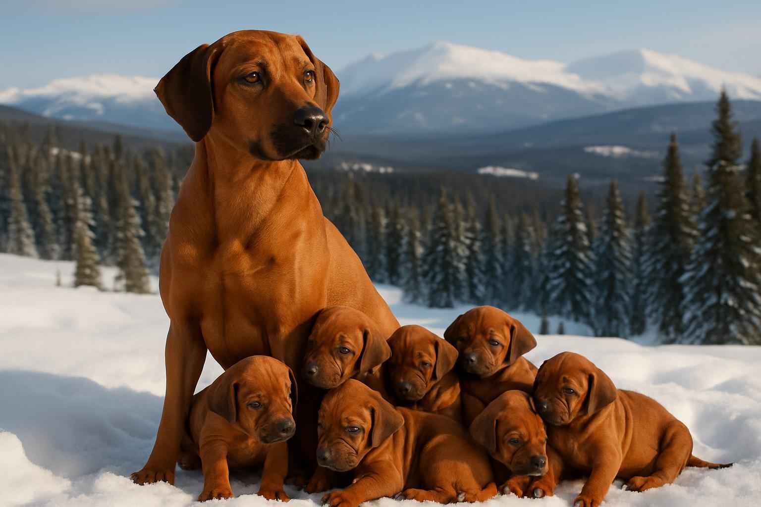 Upcoming Rhodesian Ridgeback Litters in Chena Ridge Alaska