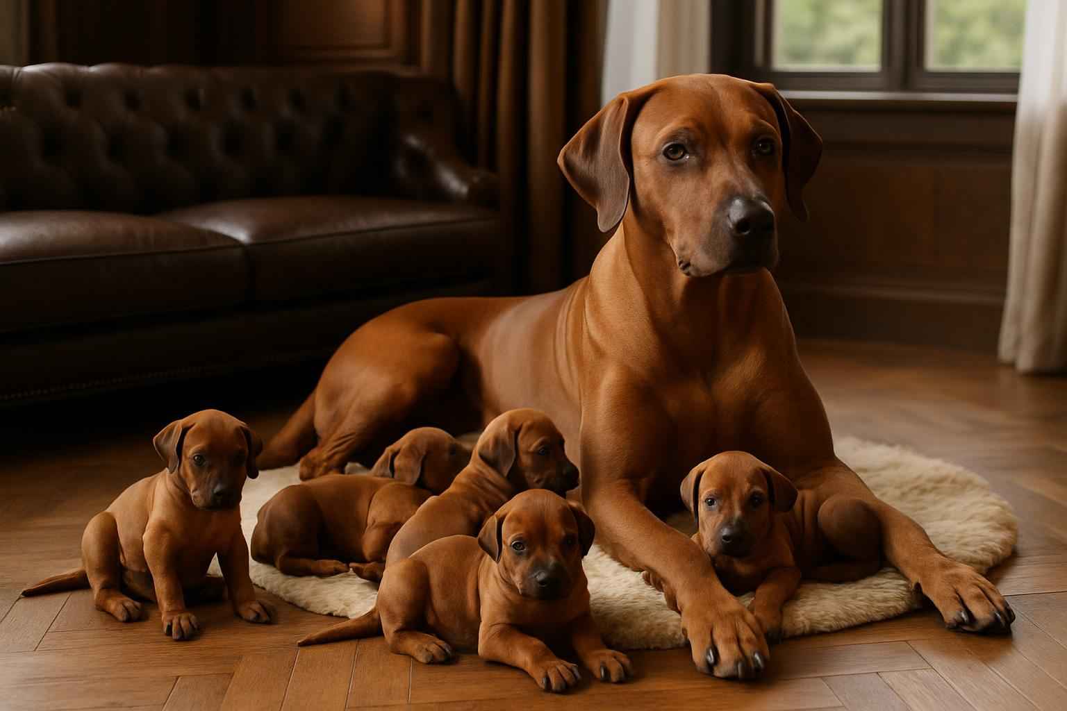 Current Rhodesian Ridgeback Litter For Sale in Ames Iowa