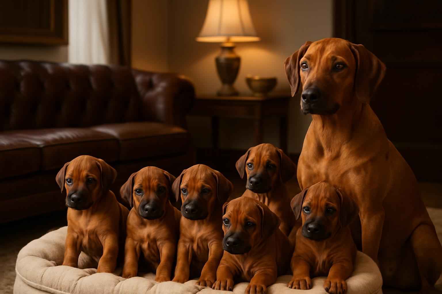Current Rhodesian Ridgeback Litter For Sale in Ankeny Iowa