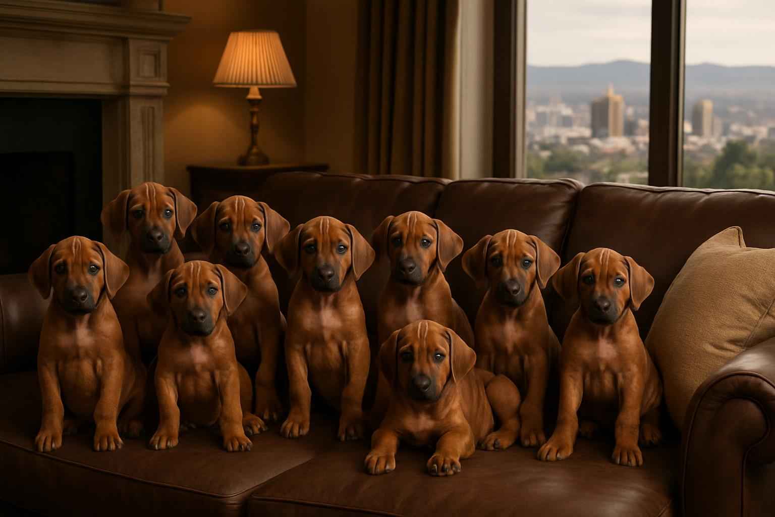 Current Rhodesian Ridgeback Litter For Sale in Boise City Idaho