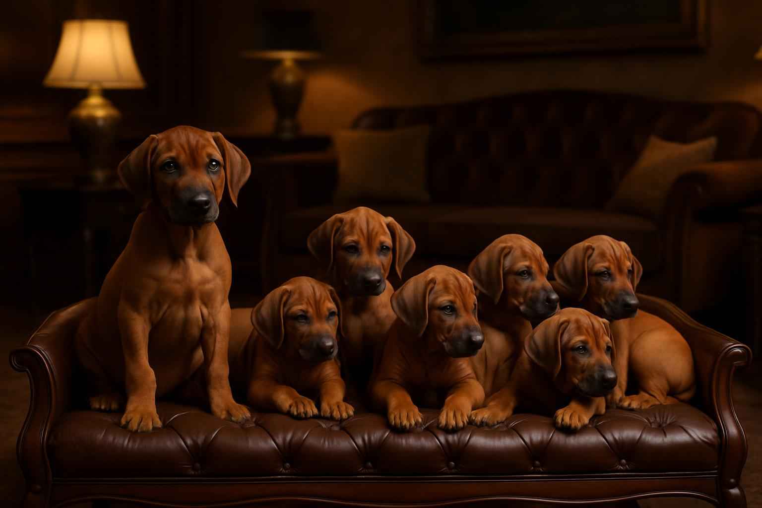 Current Rhodesian Ridgeback Litter For Sale in Bristol Connecticut