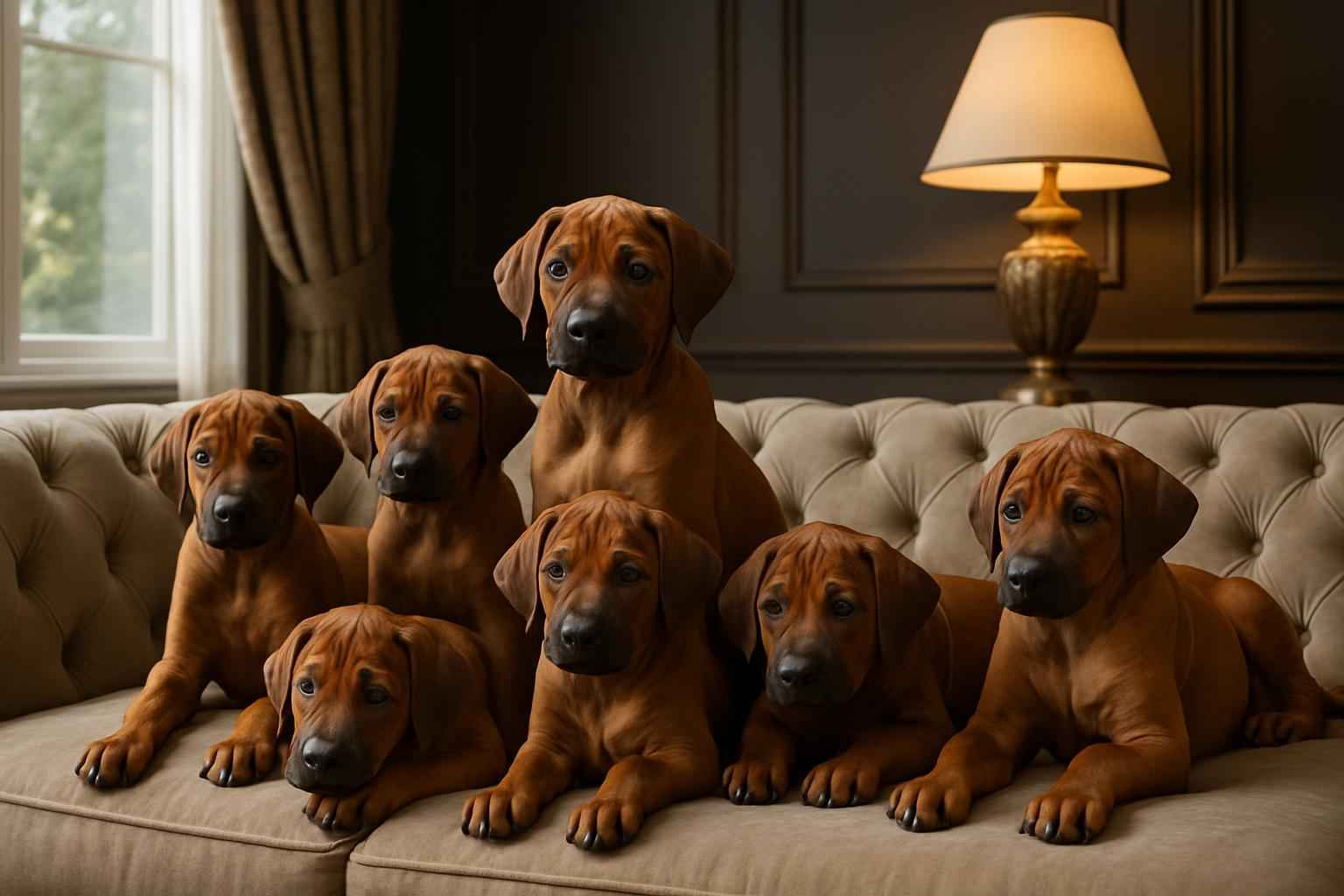 Current Rhodesian Ridgeback Litter For Sale in Brookside Delaware
