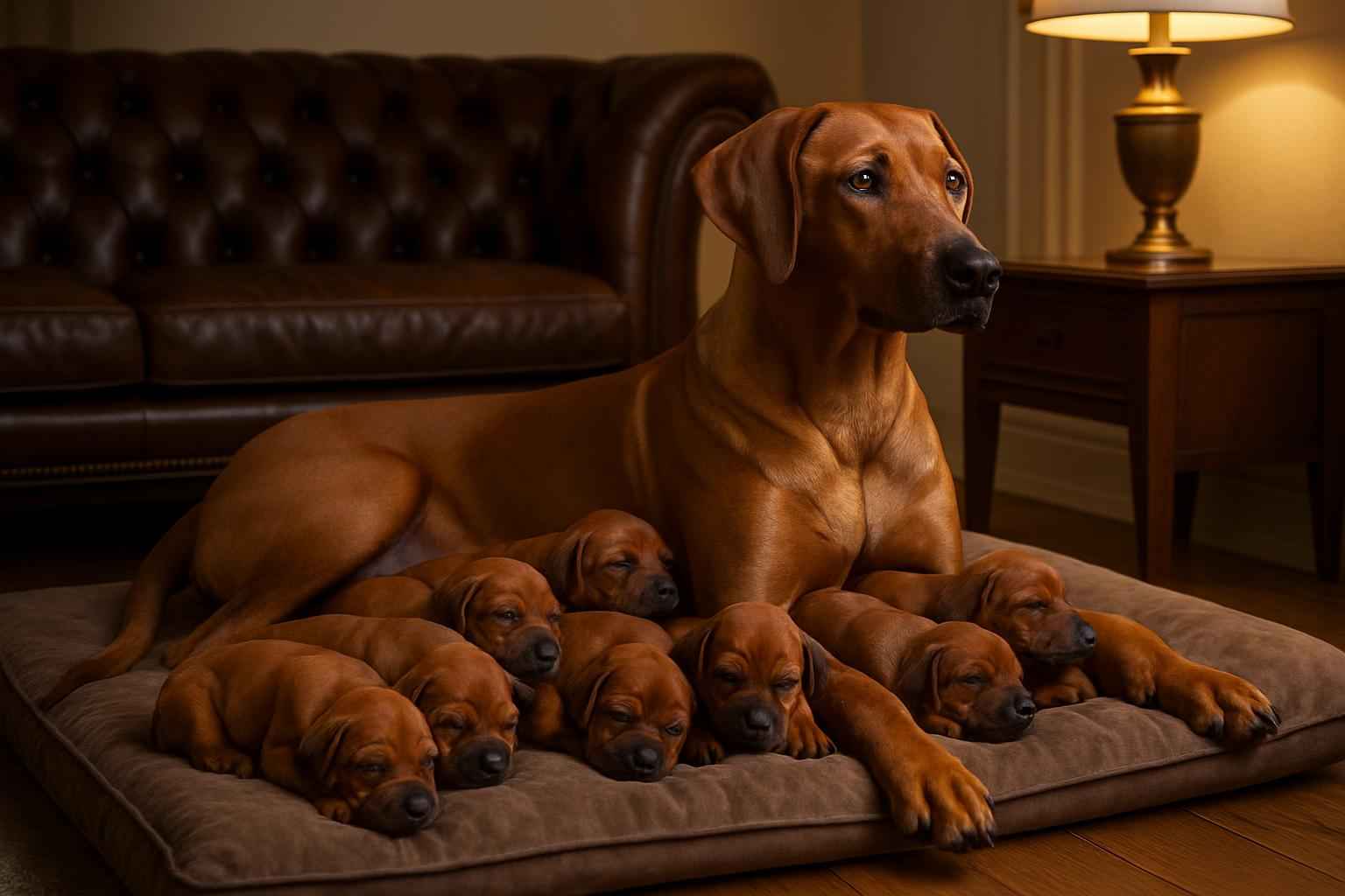 Current Rhodesian Ridgeback Litter For Sale in Cedar Rapids Iowa