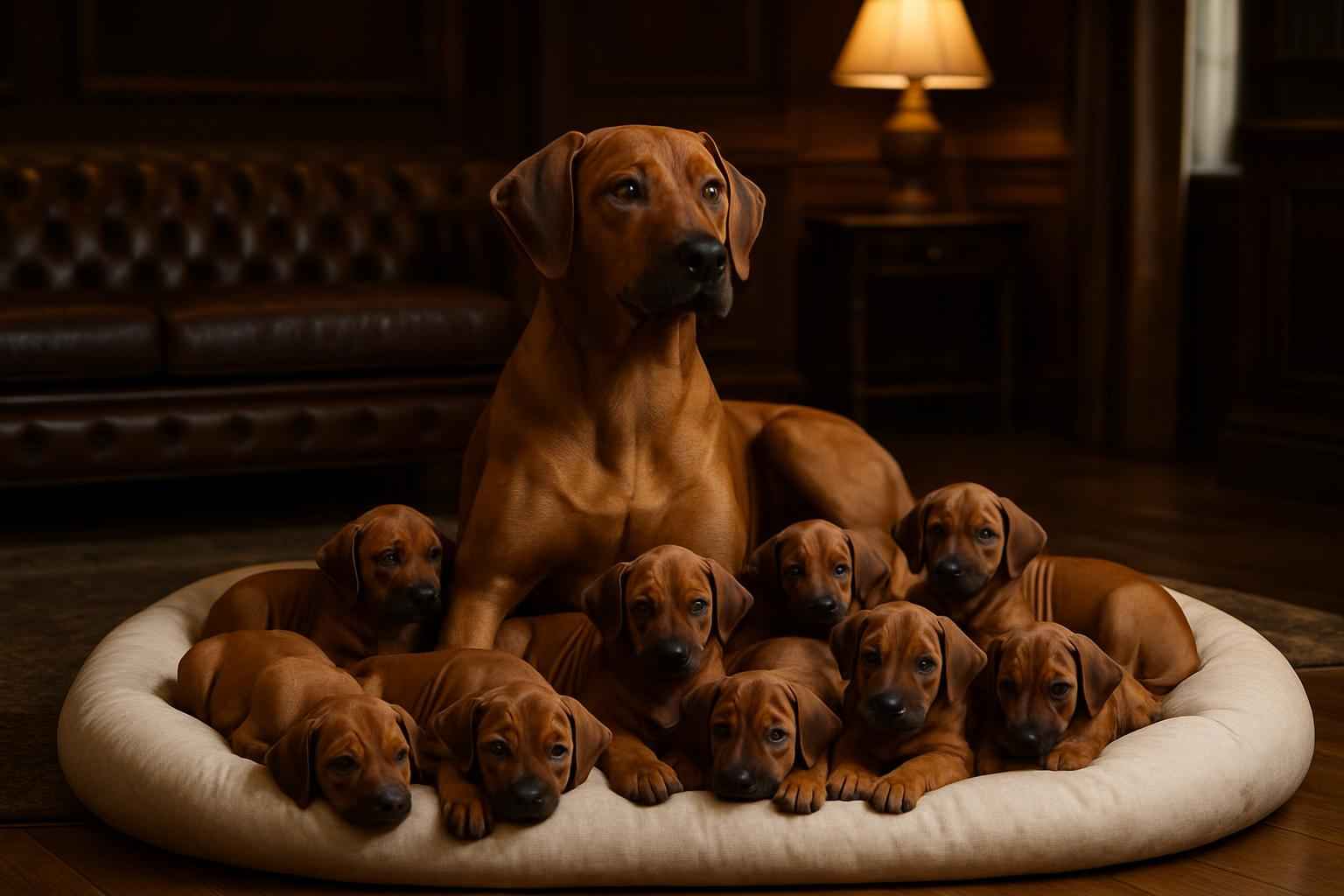 Current Rhodesian Ridgeback Litter For Sale in Champaign Illinois