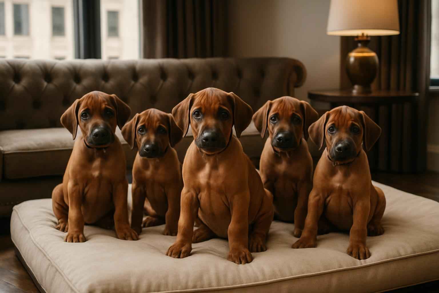 Current Rhodesian Ridgeback Litter For Sale in Chicago Illinois