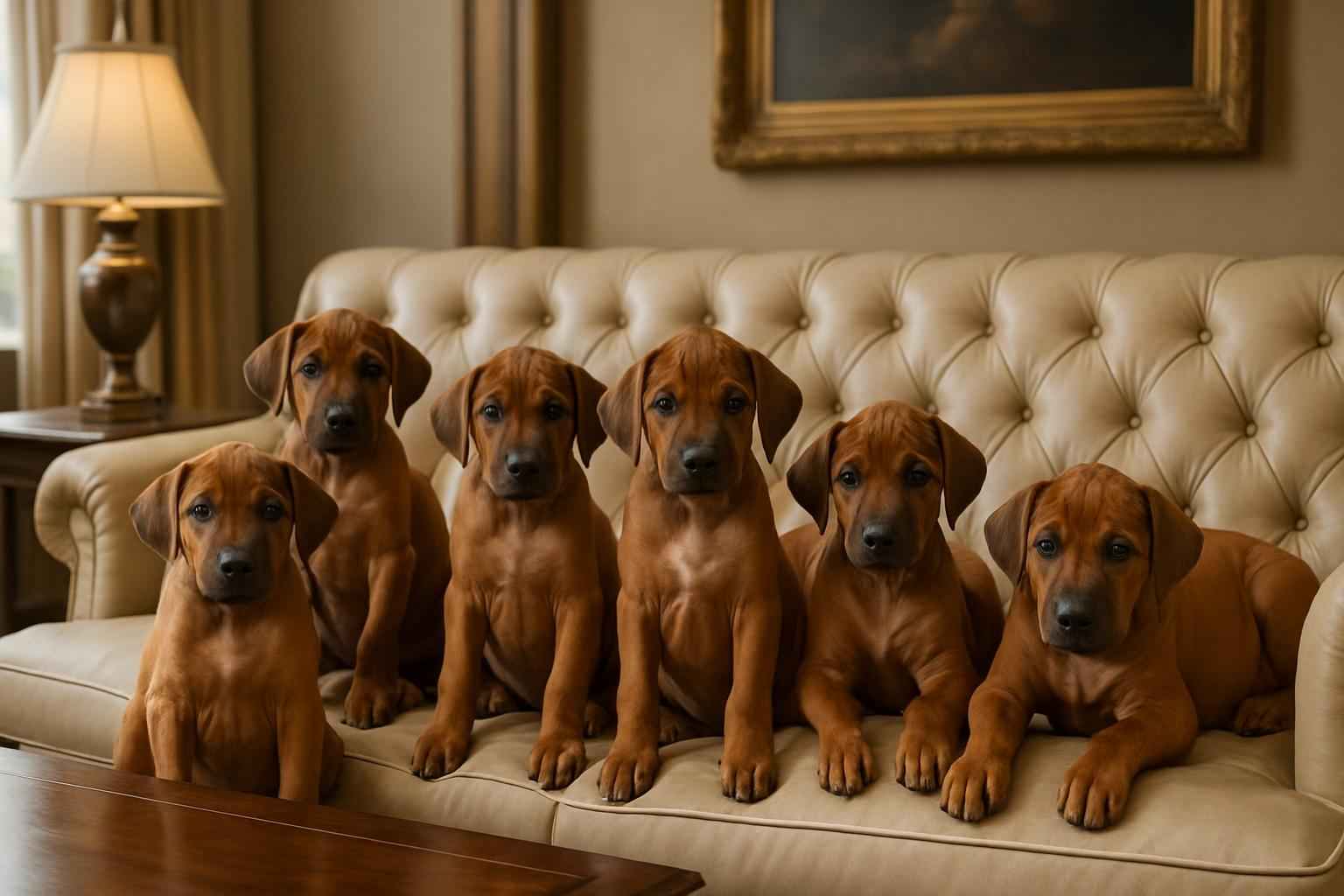 Current Rhodesian Ridgeback Litter For Sale in Des Moines Iowa