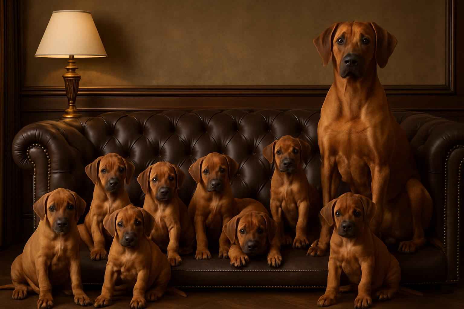 Current Rhodesian Ridgeback Litter For Sale in Evanston Illinois