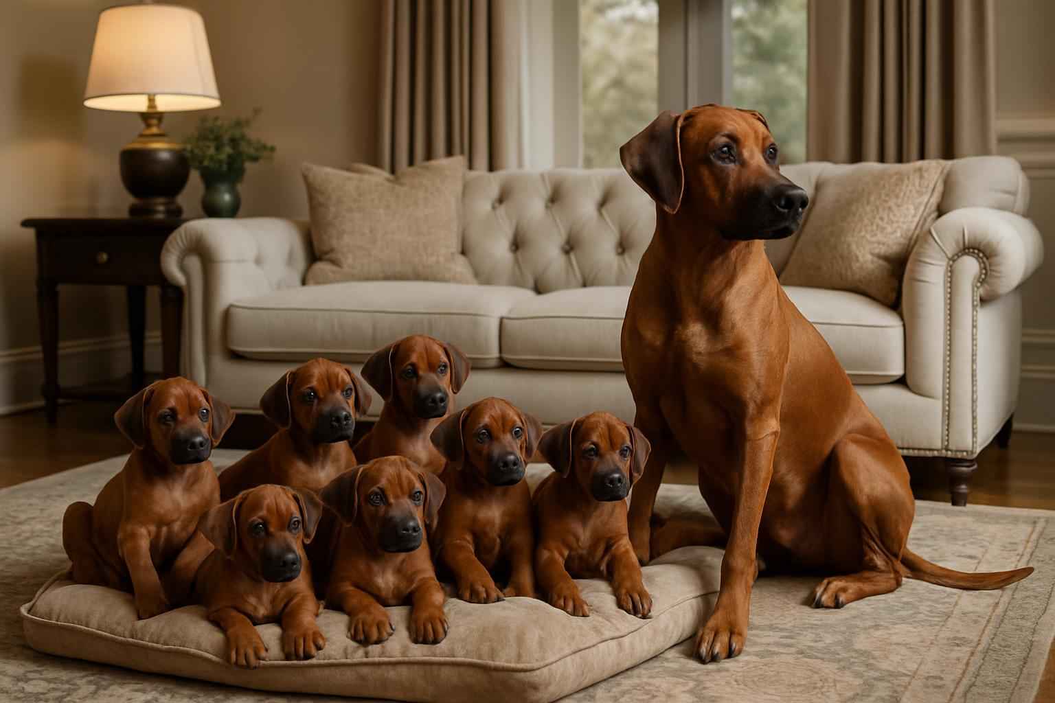 Current Rhodesian Ridgeback Litter For Sale in Fairfield Connecticut