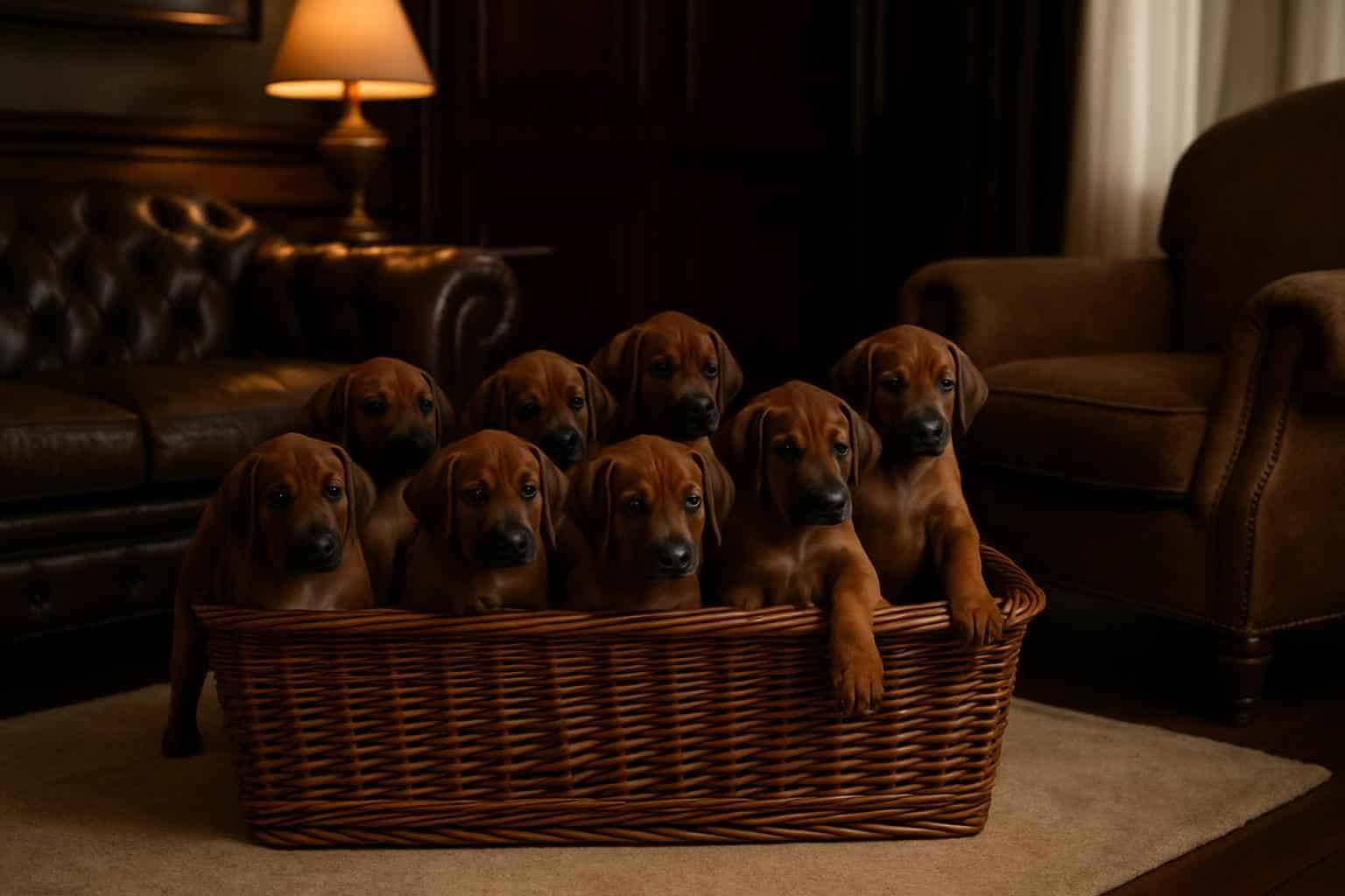 Current Rhodesian Ridgeback Litter For Sale in Georgetown Delaware