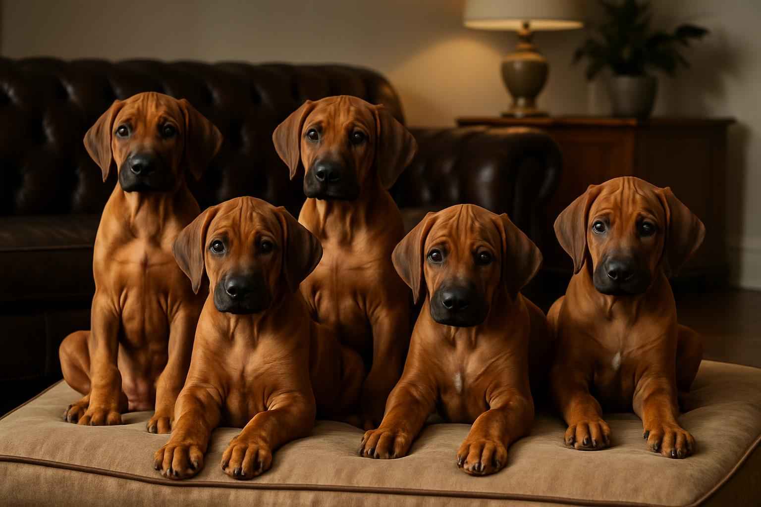 Current Rhodesian Ridgeback Litter For Sale in Hamden Connecticut