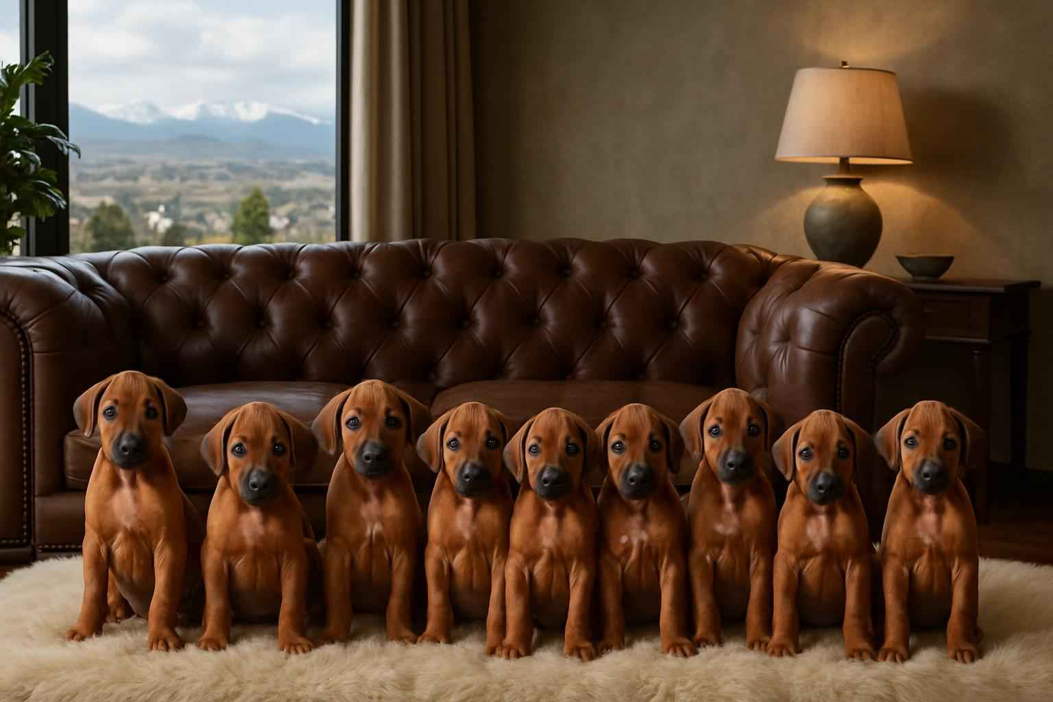 Current Rhodesian Ridgeback Litter For Sale in Highlands Ranch Colorado