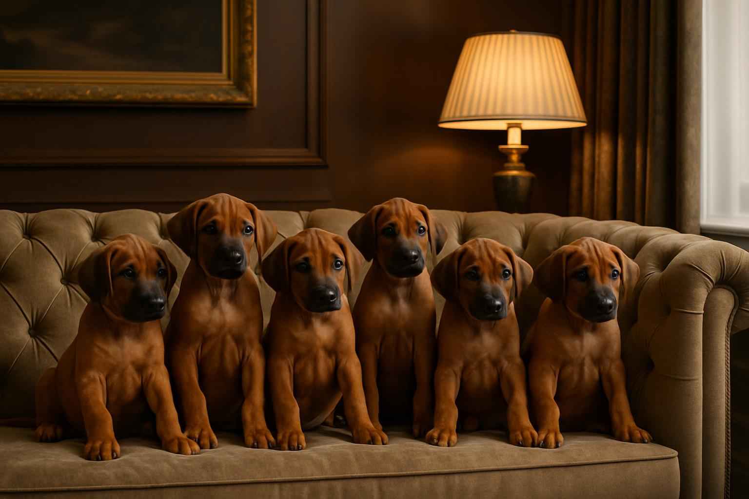 Current Rhodesian Ridgeback Litter For Sale in Hockessin Delaware