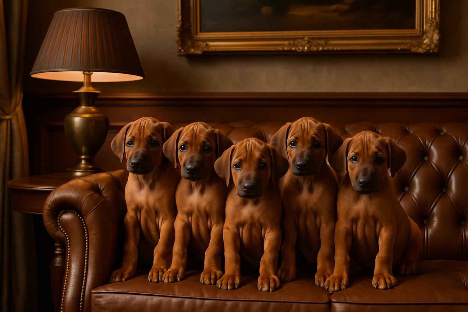Current Rhodesian Ridgeback Litter For Sale in Laurel Delaware