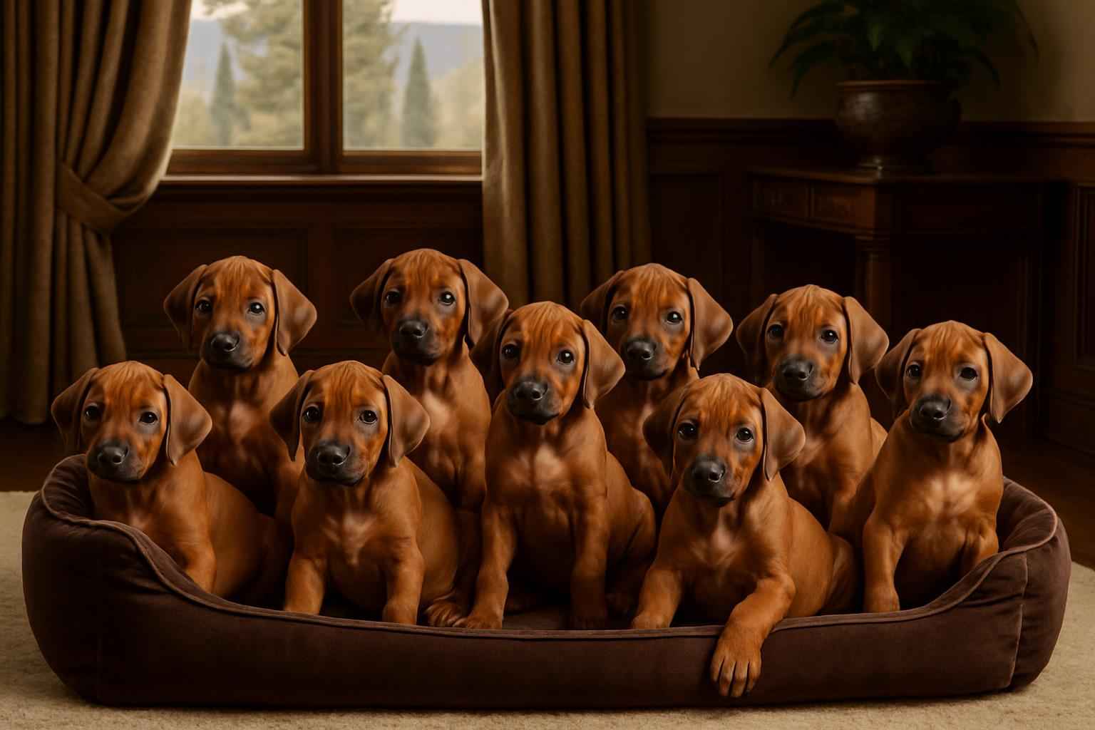 Current Rhodesian Ridgeback Litter For Sale in Littleton Colorado