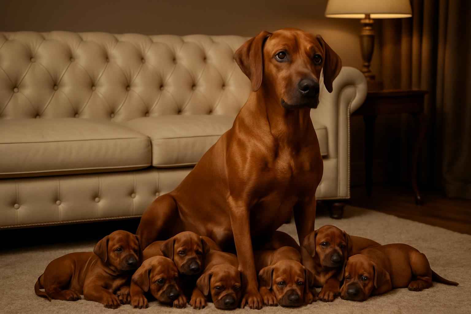 Current Rhodesian Ridgeback Litter For Sale in Manchester Connecticut