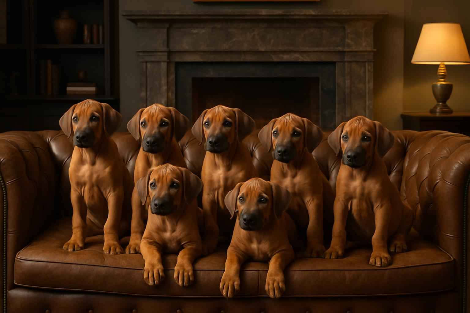 Current Rhodesian Ridgeback Litter For Sale in Marietta Georgia