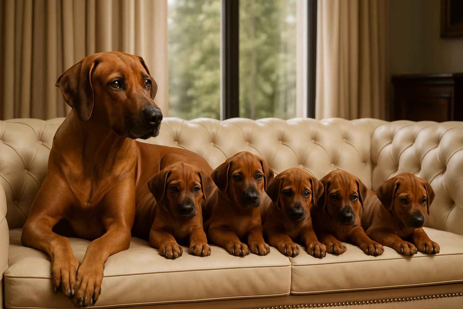 Current Rhodesian Ridgeback Litter For Sale in Meriden Connecticut
