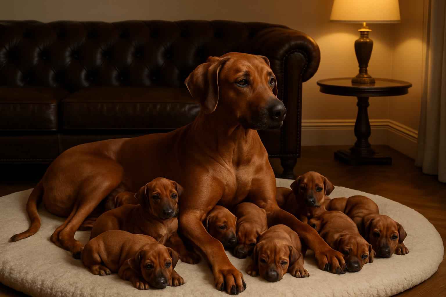Current Rhodesian Ridgeback Litter For Sale in Milford Connecticut
