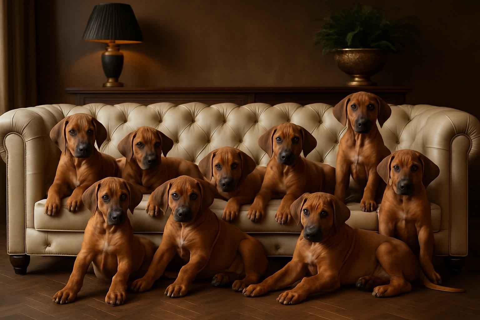 Current Rhodesian Ridgeback Litter For Sale in Naperville Illinois