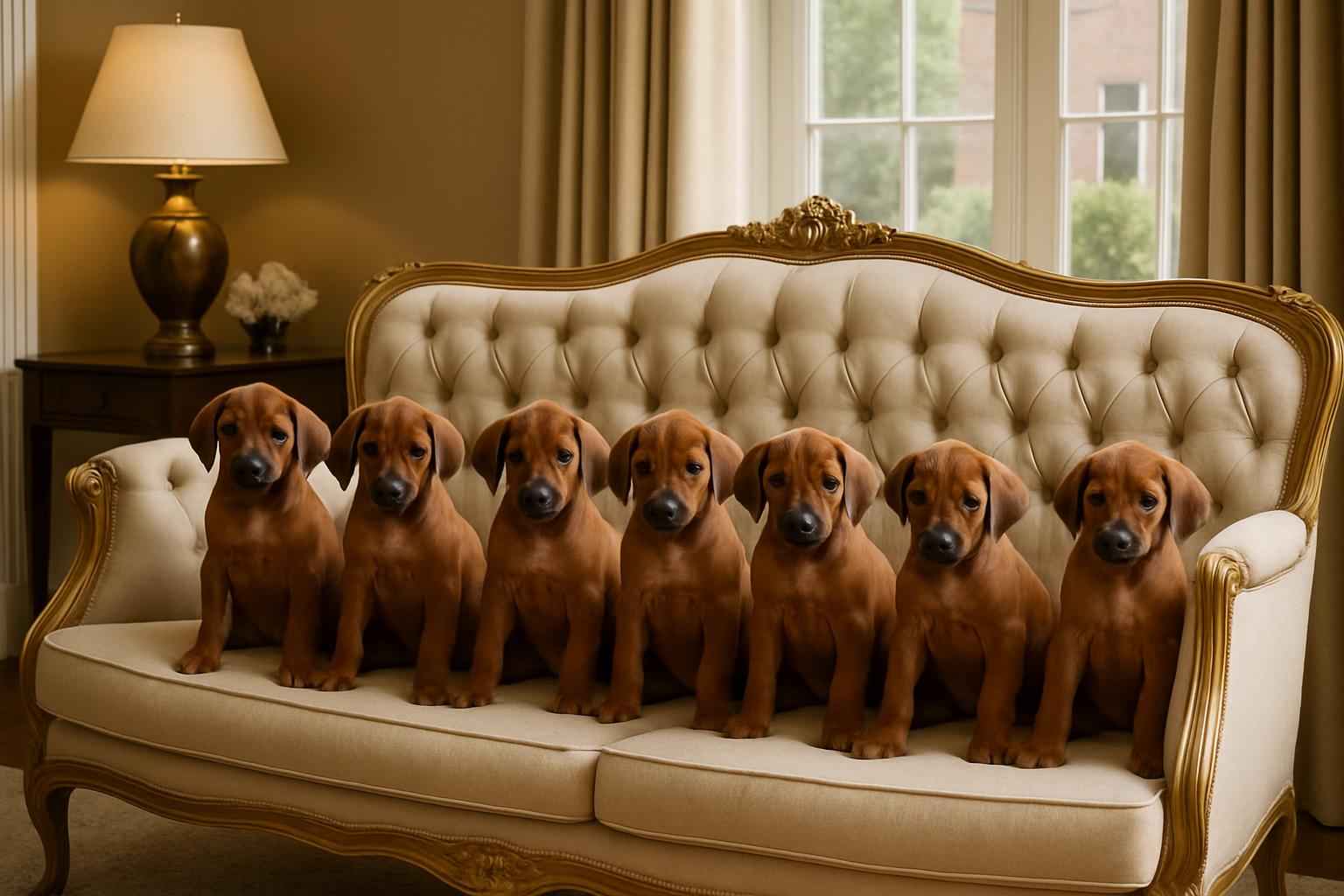 Current Rhodesian Ridgeback Litter For Sale in New Haven Connecticut