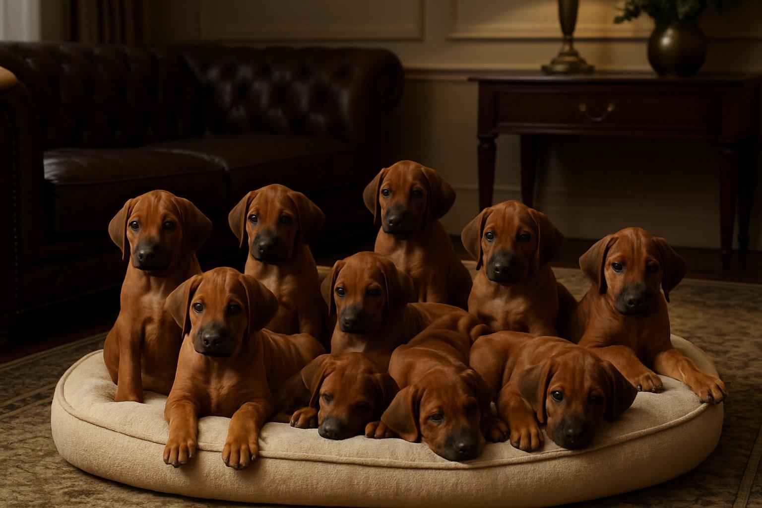 Current Rhodesian Ridgeback Litter For Sale in Palatine Illinois