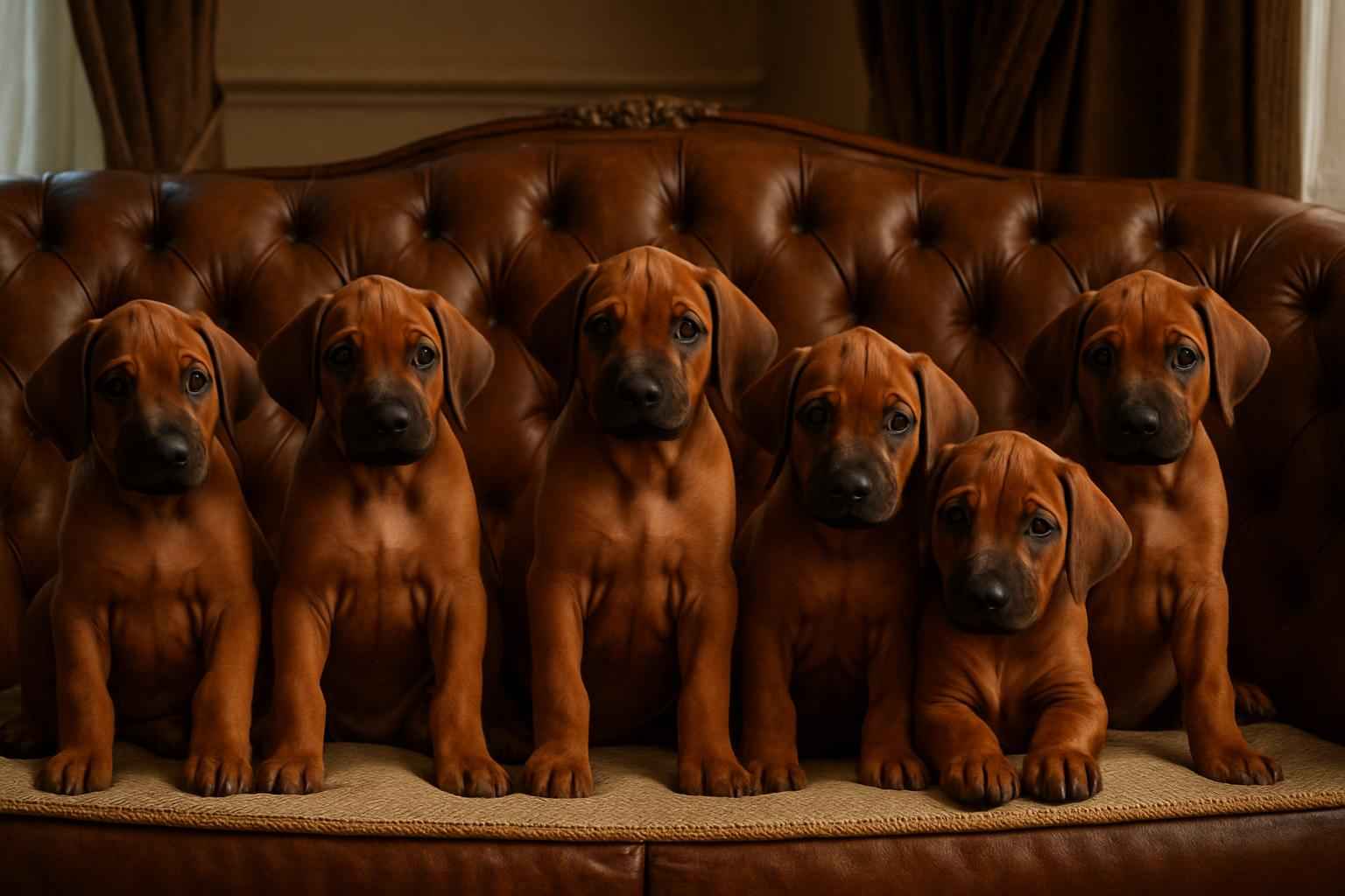 Current Rhodesian Ridgeback Litter For Sale in Peoria Illinois