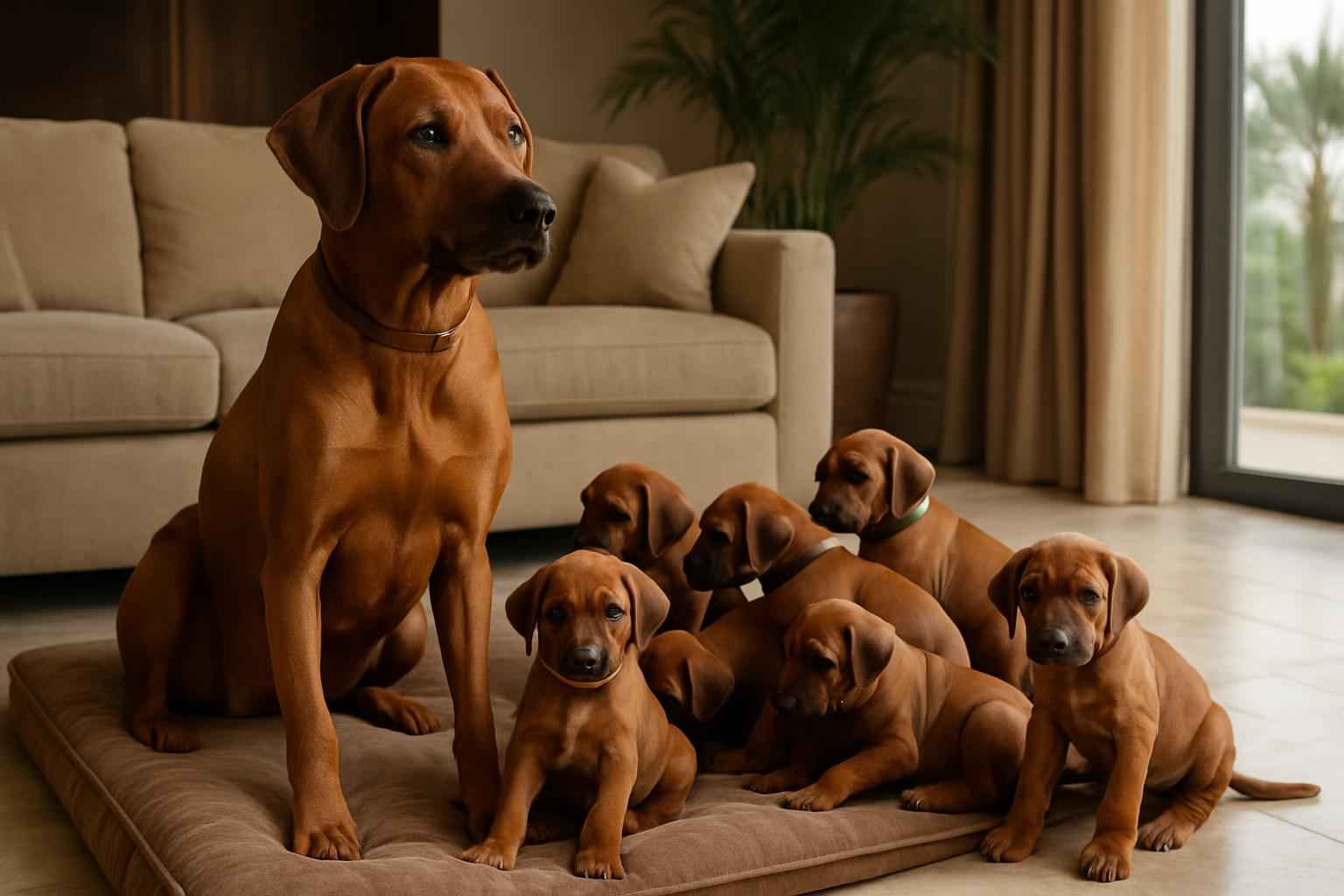Current Rhodesian Ridgeback Litter For Sale in Pompano Beach Florida
