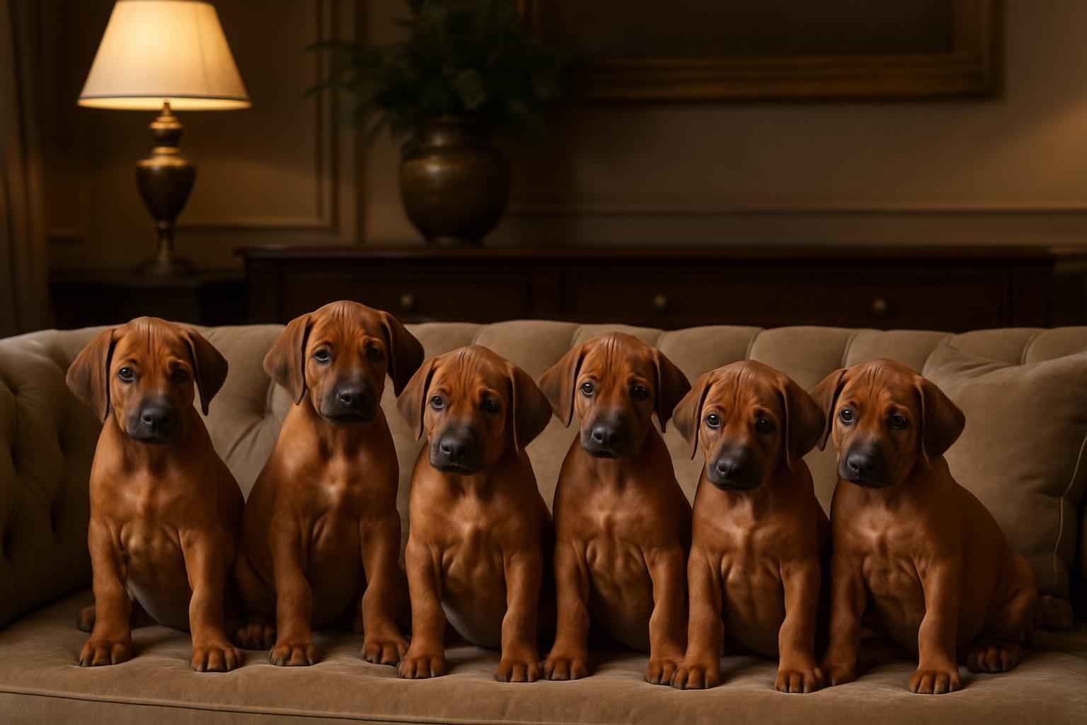Current Rhodesian Ridgeback Litter For Sale in Rockford Illinois