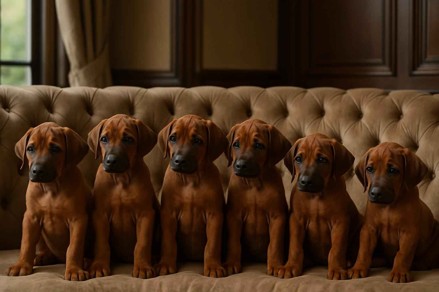 Current Rhodesian Ridgeback Litter For Sale in Schaumburg Illinois