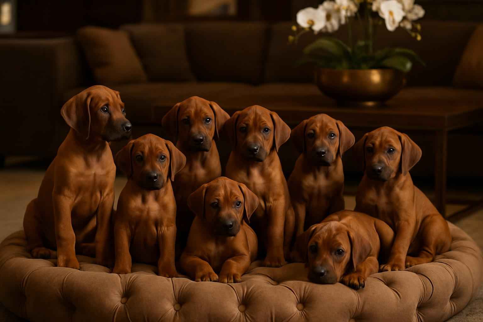 Current Rhodesian Ridgeback Litter For Sale in Schofield Barracks Hawaii