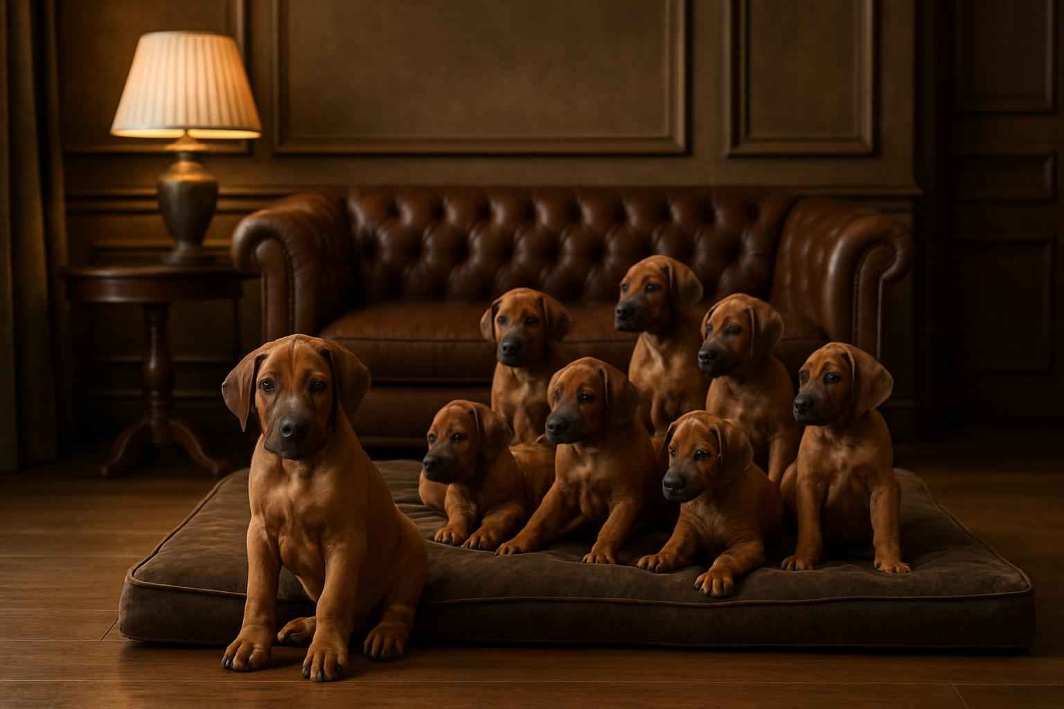 Current Rhodesian Ridgeback Litter For Sale in Smyrna Delaware