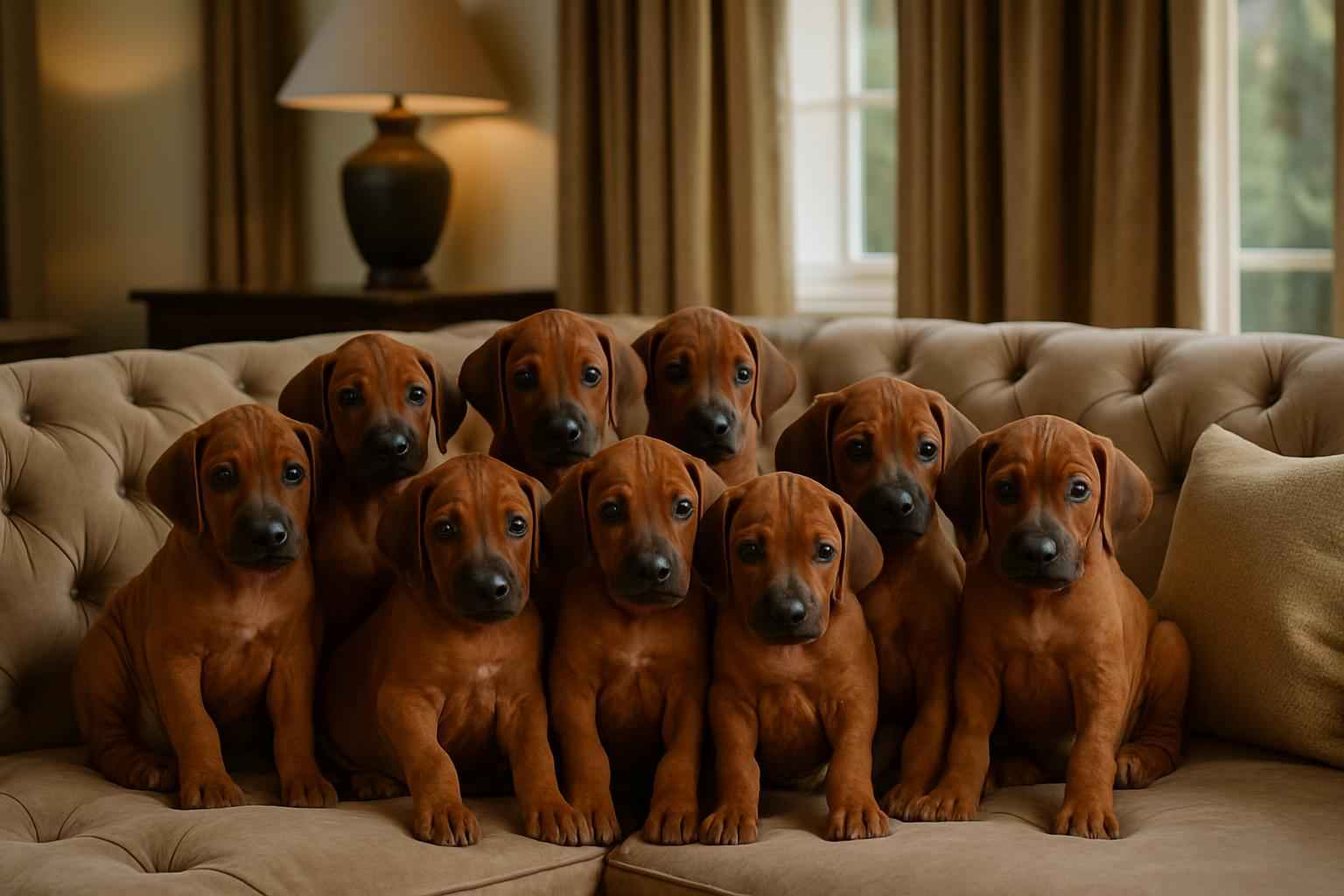 Current Rhodesian Ridgeback Litter For Sale in Southington Connecticut