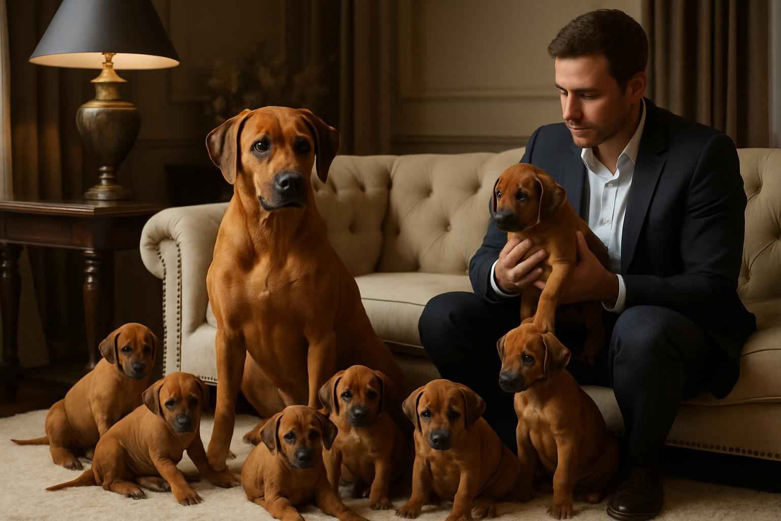 Current Rhodesian Ridgeback Litter For Sale in Springfield Illinois