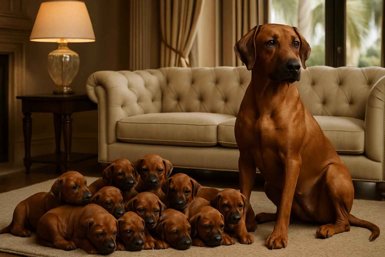 Current Rhodesian Ridgeback Litter For Sale in St. Petersburg Florida