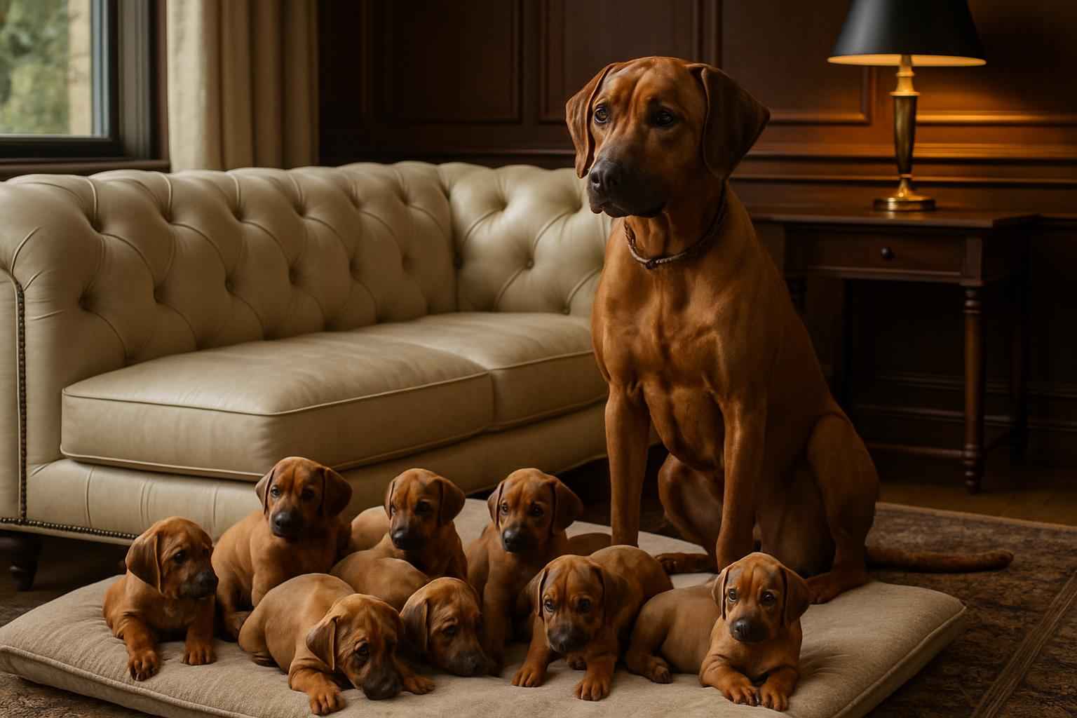 Current Rhodesian Ridgeback Litter For Sale in Stratford Connecticut